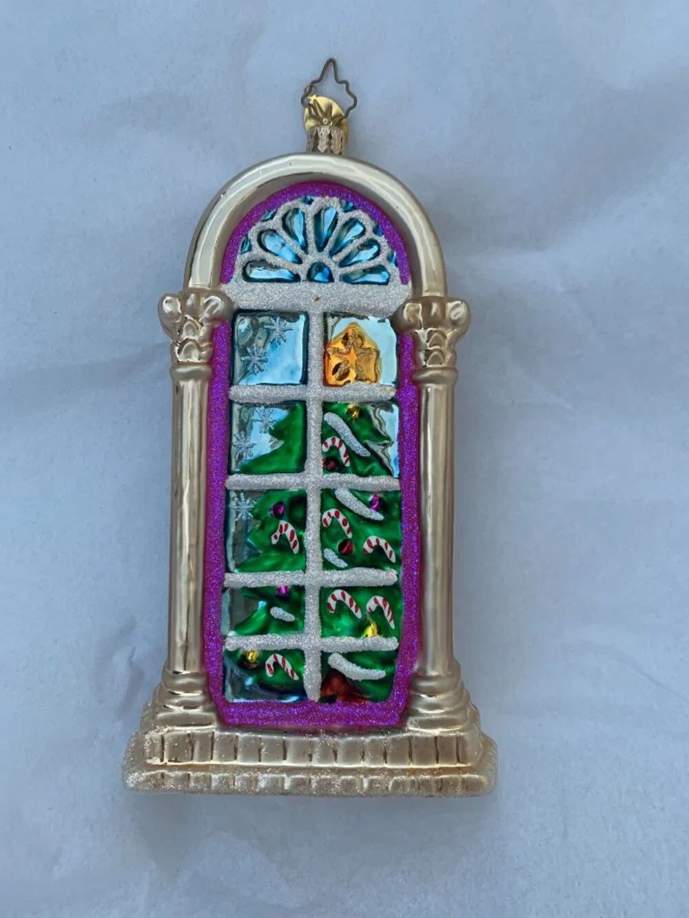 VINTAGE Christopher Radko 12 Days of Christmas Ornament No 10 Downing Street